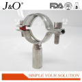 Sanitary Stainless Steel Pipe Holder with Plate